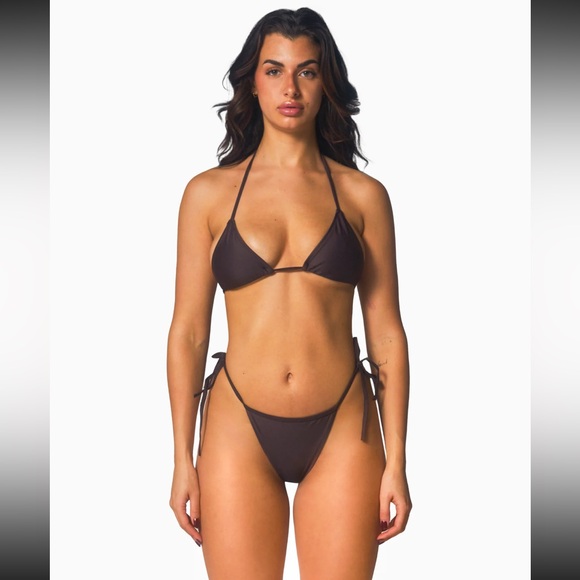 437 Sanders “Monique” Bikini Set - Caffe - Picture 1 of 3